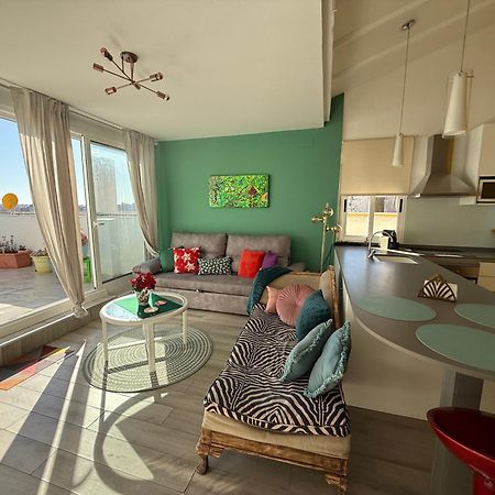 Petite Penthouse With The Sunniest Terrace In Valenciaアパートメント エクステリア 写真