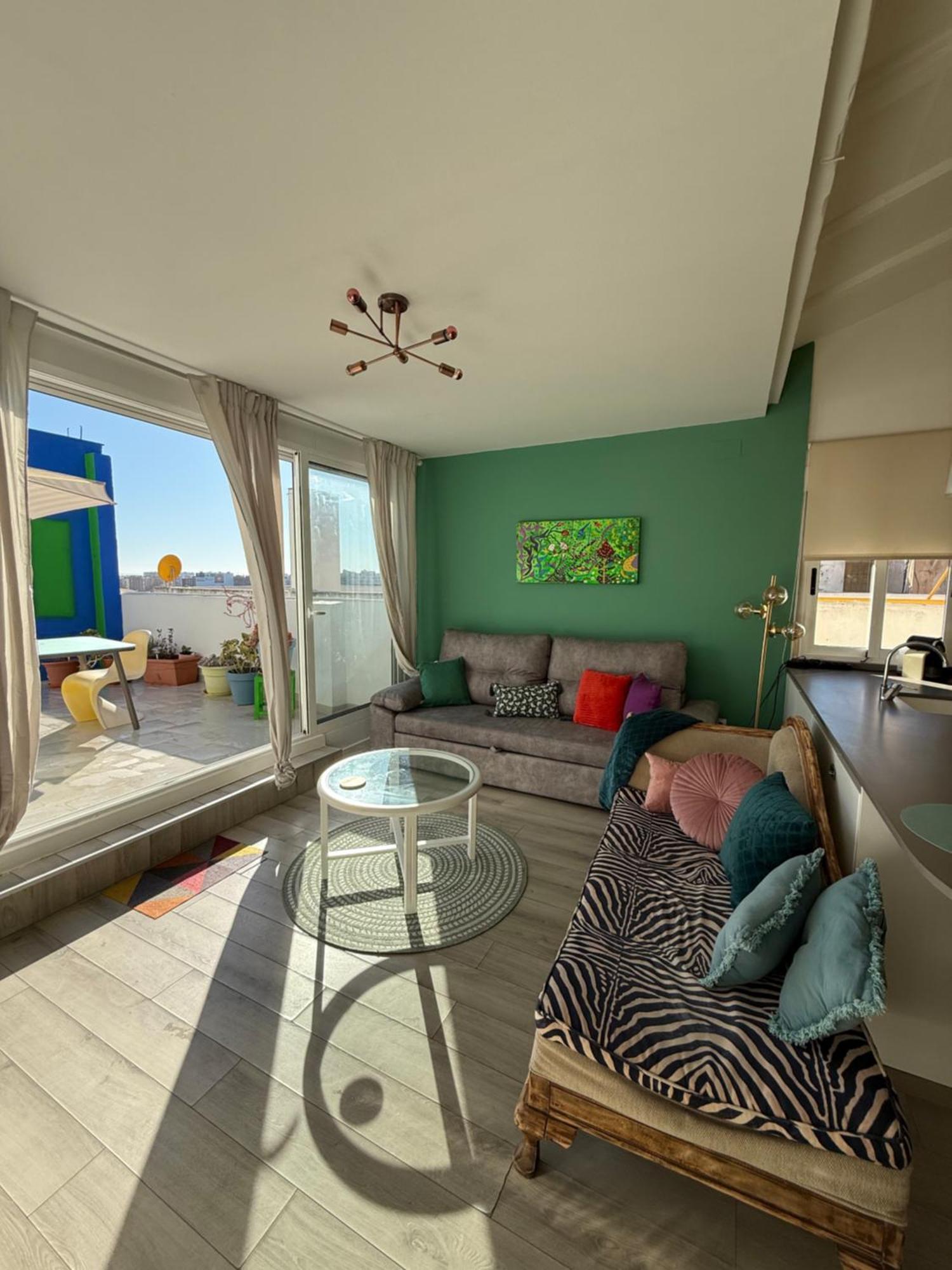 Petite Penthouse With The Sunniest Terrace In Valenciaアパートメント エクステリア 写真